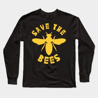 Save The Bees Nature Lovers Long Sleeve T-Shirt